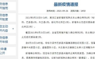 黑龙江新增4例确诊，黑龙江新增4例确诊病例活动轨迹