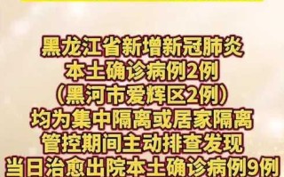 黑龙江疫情最新情况(黑龙江疫情最新情况最新消息今天)