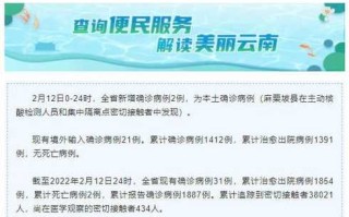 31省区市新增本土确诊2例在云南，31省新增15例 本土1例在云南