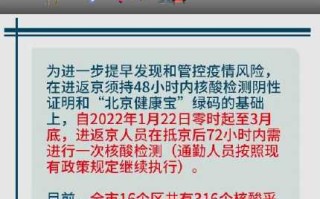 〖北京完善返京防疫政策_北京防控措施返京人员〗