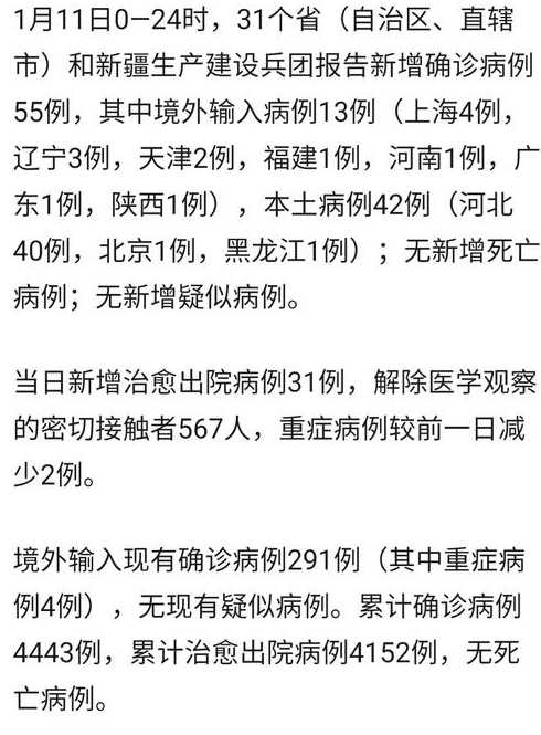 31省新增本土确诊42例,都分布在了哪些省市地区?