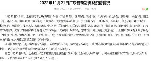 10月18日广州新增多少例本土确诊病例(广东昨日新增4例本土确诊病例,均...