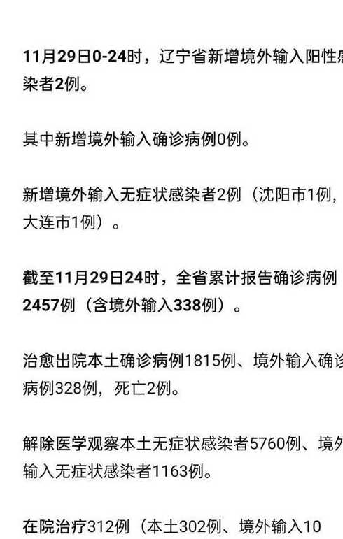 辽宁新增21例本土确诊,辽宁本地的疫情情况如何?