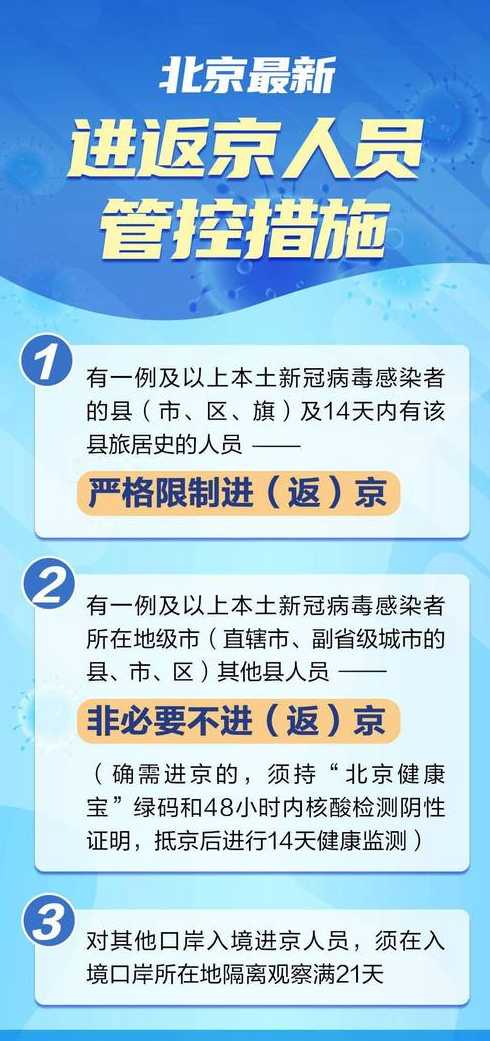 北京对进返京政策做出重大调整,新政策发生了哪些改变?