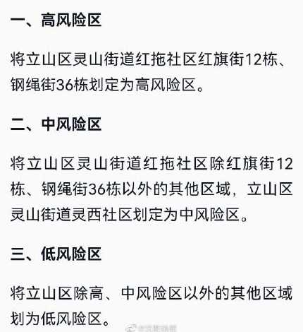 官方发文:风险区高中低调整为高低中高风险地区调整为低风险