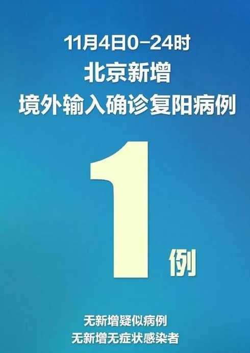 ...消息今天新增病例,11月22日0时至24时北京疫情新增病例最新情况...