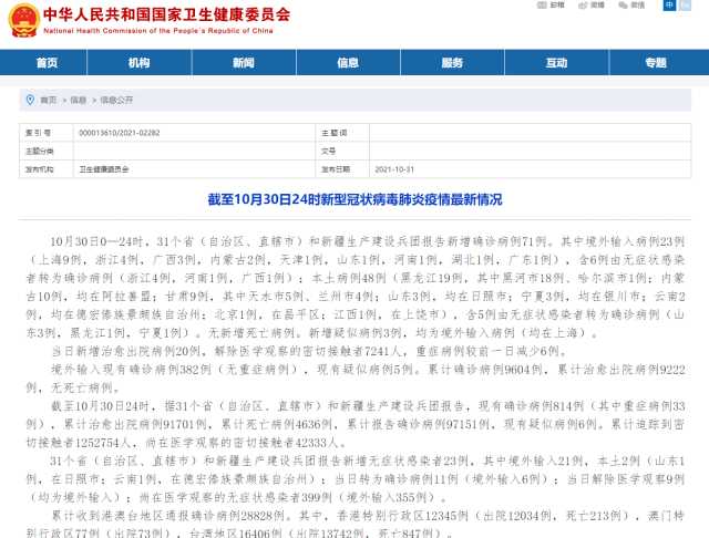 31省区市新增22例确诊,本土病例有多少?