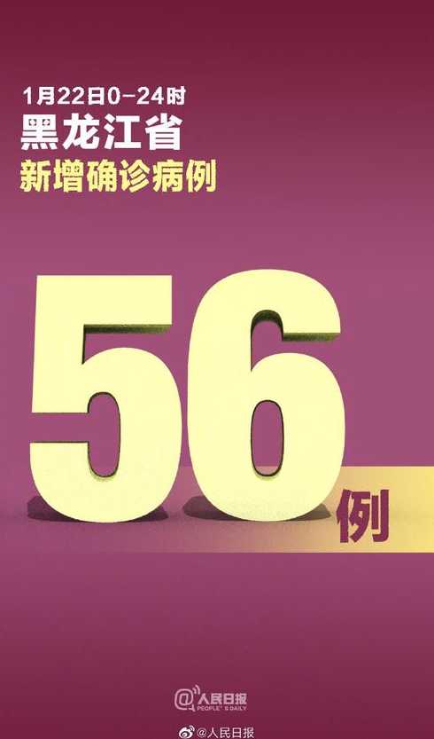 11月7日黑龙江省新增本土确诊病例3例+无症状感染者280例详情