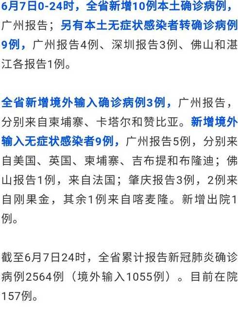 广东新增无症状感染者病例广东新增无症状感染者14例