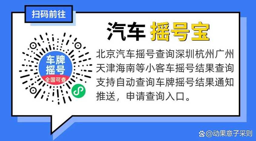 北京小汽车摇号官网查询系统