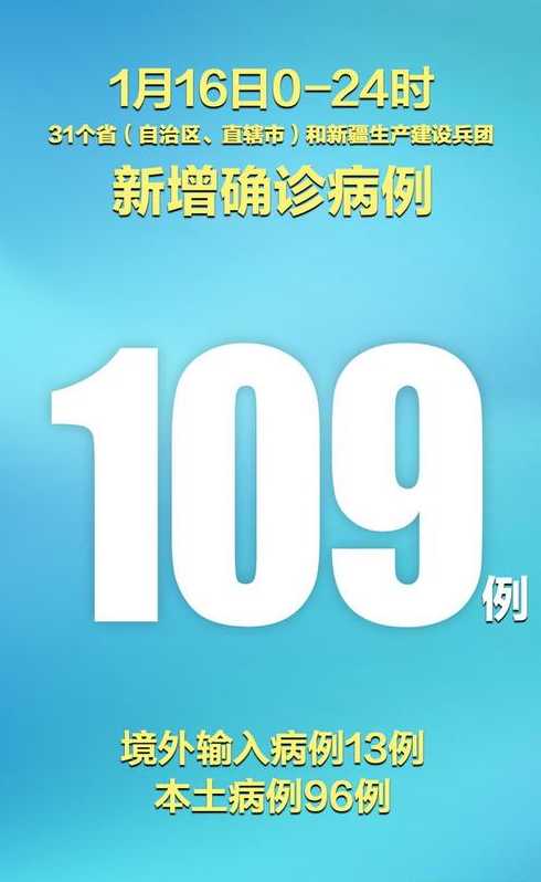 31省本土新增多少例