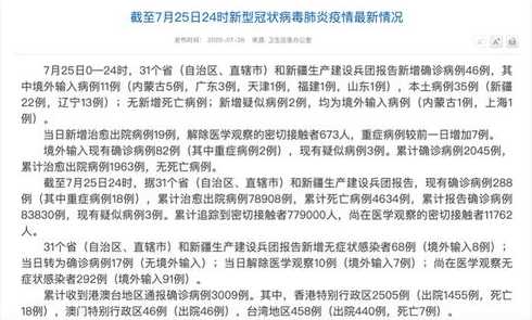 辽宁新增5例本土病例,均在大连市,这些确诊者的病情如何?